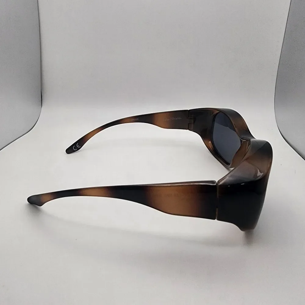 Solar Shield Brown & Black Polarized Sunglasses